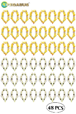 GHIRLANDA HAWAIANA FIORI CF 48 PZ. ASSORTITI 